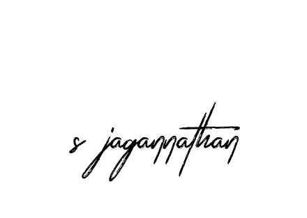Handwritten Signature for S-jagannathan - Style 133 Online