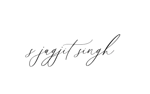 Handwritten Signature for S-jagjit-singh - Style 134 Online