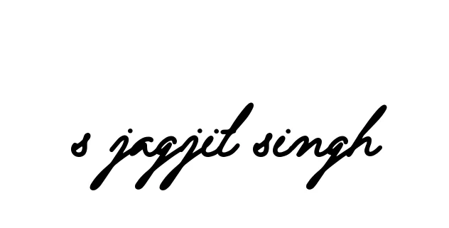 Handwritten Signature for S-jagjit-singh - Style 137 Online