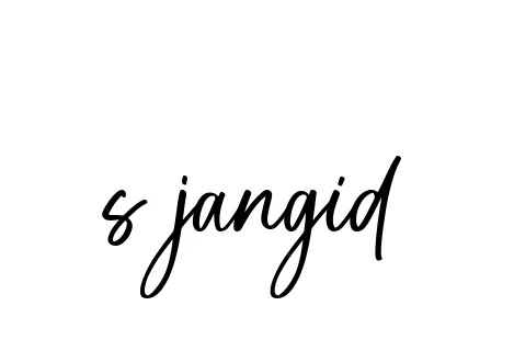 Handwritten Signature for S-jangid - Style 142 Online