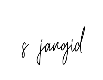 Handwritten Signature for S-jangid - Style 154 Online
