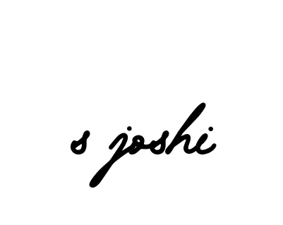 Handwritten Signature for S-joshi - Style 137 Online