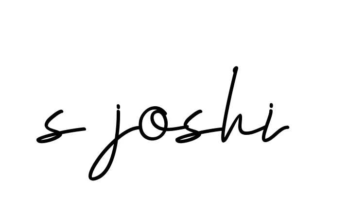 Handwritten Signature for S-joshi - Style 155 Online