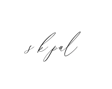 Handwritten Signature for S-k-pal - Style 134 Online