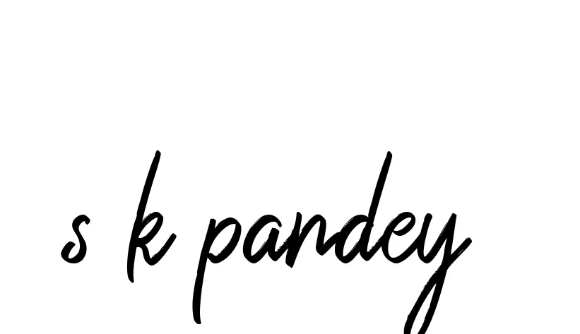 Handwritten Signature for S-k-pandey- - Style 149 Online