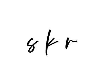 Handwritten Signature for S-k-r - Style 142 Online