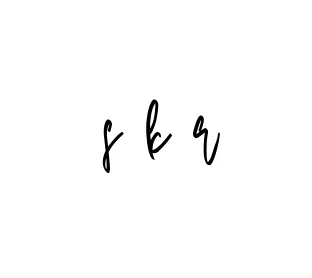 Handwritten Signature for S-k-r - Style 143 Online