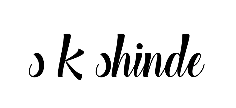 Handwritten Signature for S-k-shinde - Style 148 Online