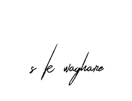 Handwritten Signature for S-k-waghare - Style 133 Online