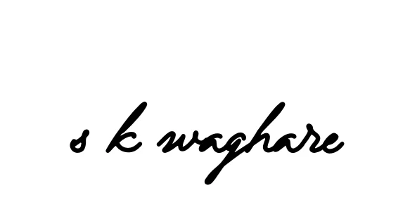 Handwritten Signature for S-k-waghare - Style 138 Online