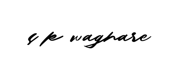 Handwritten Signature for S-k-waghare - Style 140 Online