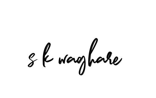 Handwritten Signature for S-k-waghare - Style 141 Online