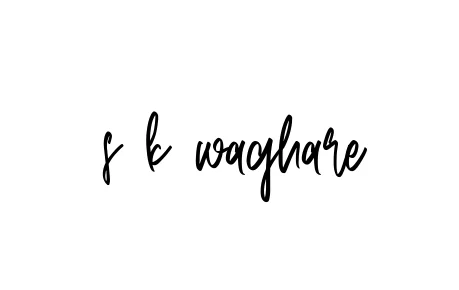 Handwritten Signature for S-k-waghare - Style 143 Online