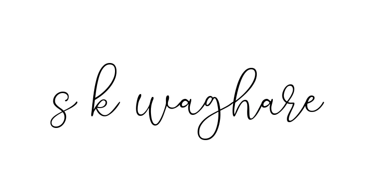 Handwritten Signature for S-k-waghare - Style 147 Online