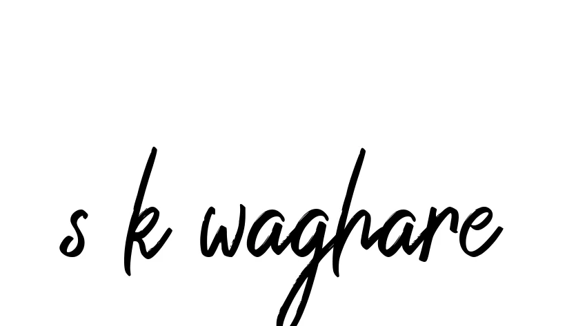 Handwritten Signature for S-k-waghare - Style 149 Online