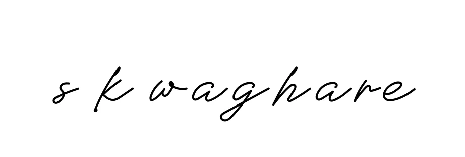Handwritten Signature for S-k-waghare - Style 152 Online
