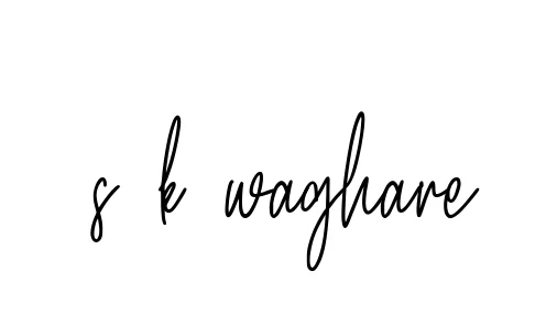 Handwritten Signature for S-k-waghare - Style 154 Online