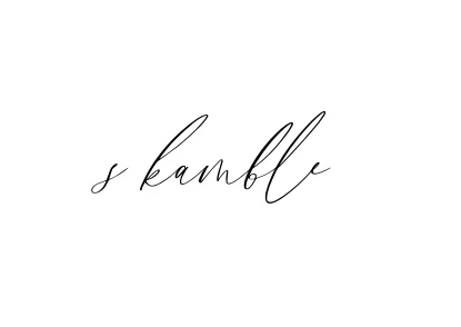 Handwritten Signature for S-kamble - Style 134 Online