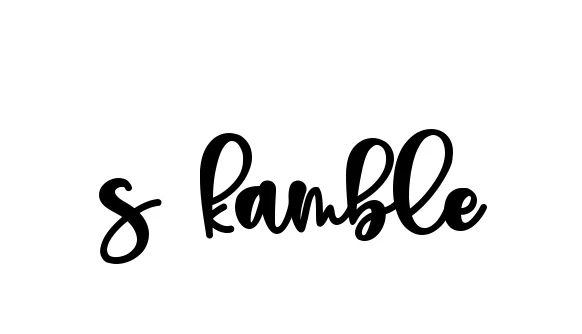 Handwritten Signature for S-kamble - Style 136 Online
