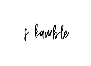 Handwritten Signature for S-kamble - Style 143 Online