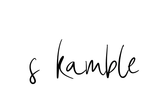 Handwritten Signature for S-kamble - Style 146 Online