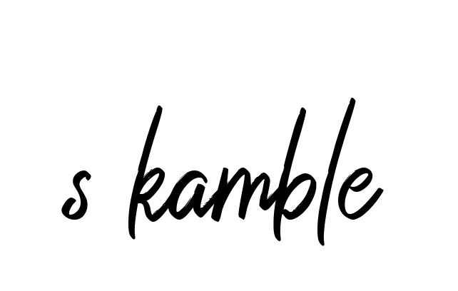 Handwritten Signature for S-kamble - Style 149 Online