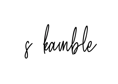 Handwritten Signature for S-kamble - Style 154 Online