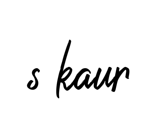 Handwritten Signature for S-kaur - Style 149 Online