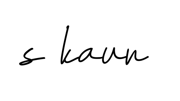 Handwritten Signature for S-kaur - Style 155 Online