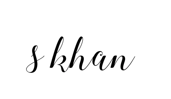 Handwritten Signature for S-khan - Style 144 Online