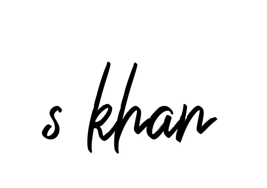 Handwritten Signature for S-khan - Style 149 Online