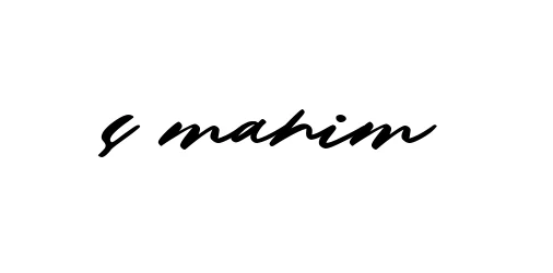 Handwritten Signature for S-mahim - Style 140 Online