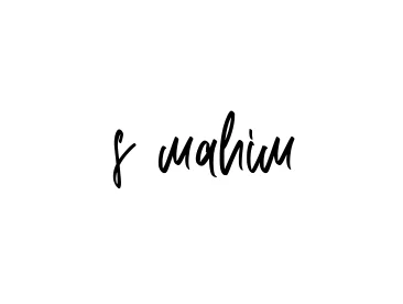 Handwritten Signature for S-mahim - Style 143 Online