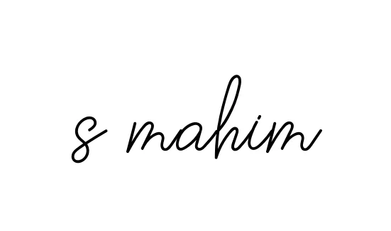 Handwritten Signature for S-mahim - Style 145 Online
