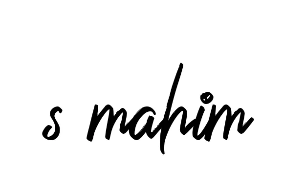 Handwritten Signature for S-mahim - Style 149 Online