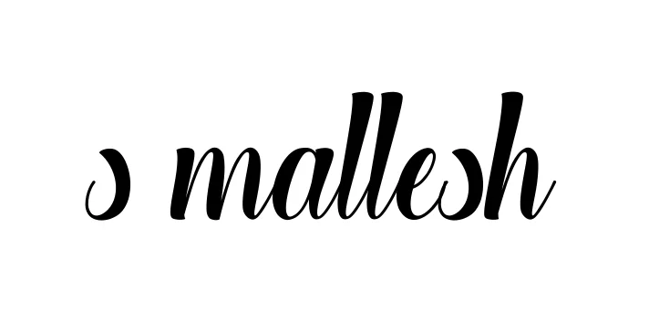 Handwritten Signature for S-mallesh - Style 148 Online