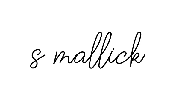 Handwritten Signature for S-mallick- - Style 145 Online