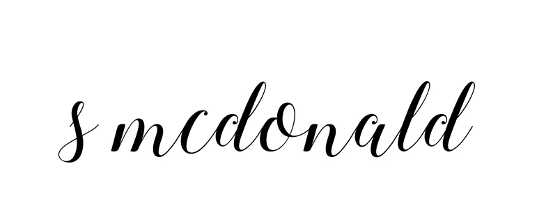 Handwritten Signature for S-mcdonald - Style 144 Online