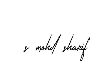 Handwritten Signature for S-mohd-sharif - Style 133 Online