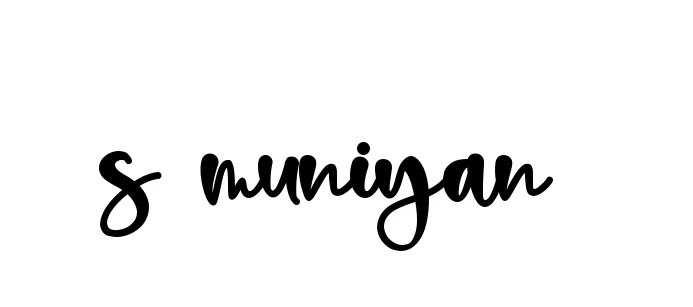 Handwritten Signature for S-muniyan- - Style 136 Online
