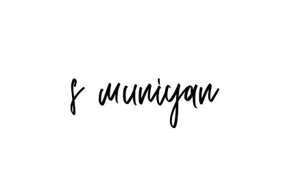 Handwritten Signature for S-muniyan- - Style 143 Online