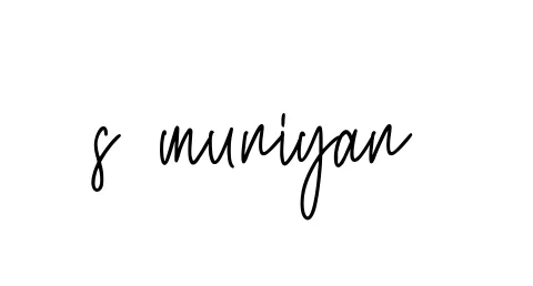 Handwritten Signature for S-muniyan- - Style 154 Online