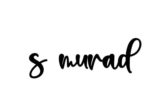 Handwritten Signature for S-murad - Style 136 Online