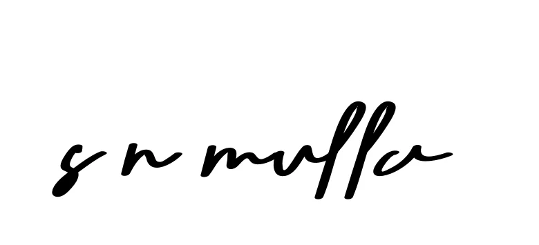 Handwritten Signature for S-n-mulla - Style 135 Online