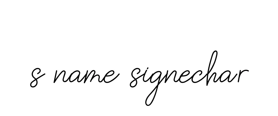 Handwritten Signature for S-name-signechar - Style 145 Online