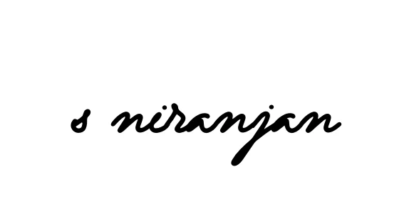Handwritten Signature for S-niranjan - Style 138 Online
