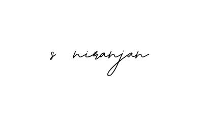Handwritten Signature for S-niranjan - Style 139 Online