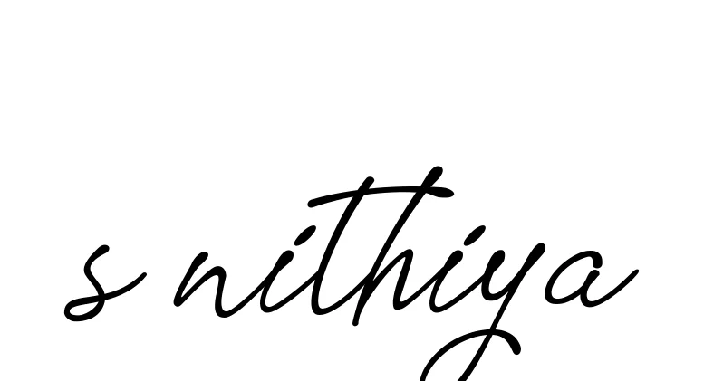 Handwritten Signature for S-nithiya - Style 151 Online