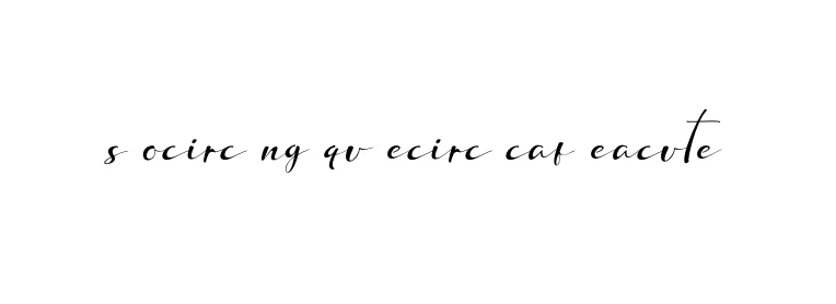 Handwritten Signature for S-ocirc-ng-qu-ecirc-caf-eacute - Style 132 Online