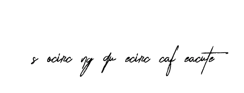 Handwritten Signature for S-ocirc-ng-qu-ecirc-caf-eacute - Style 133 Online